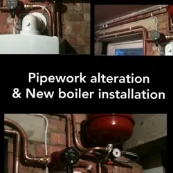 pipework-alteration-new-boiler-installation